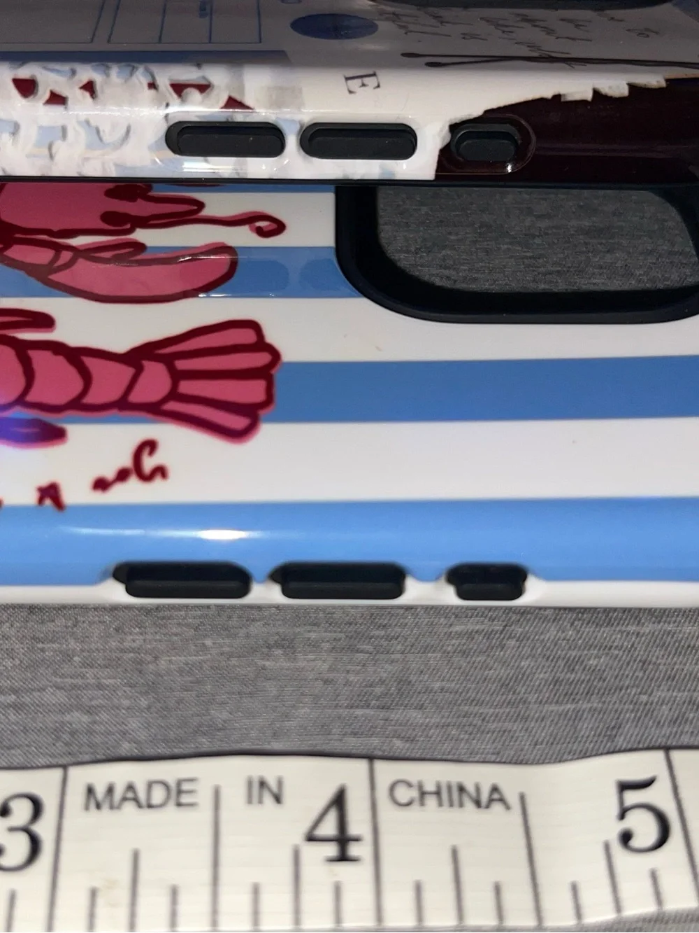 Lot Of 2 Unused The Dairy iPhone 15 P Cell Phone Cases Lobster Memo Jasmine Dowl